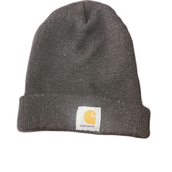Carhartt Beanie Gray One Size Fits All Made In USA Watch Cap - Picture 1 of 4